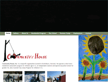 Tablet Screenshot of communityhousevt.org